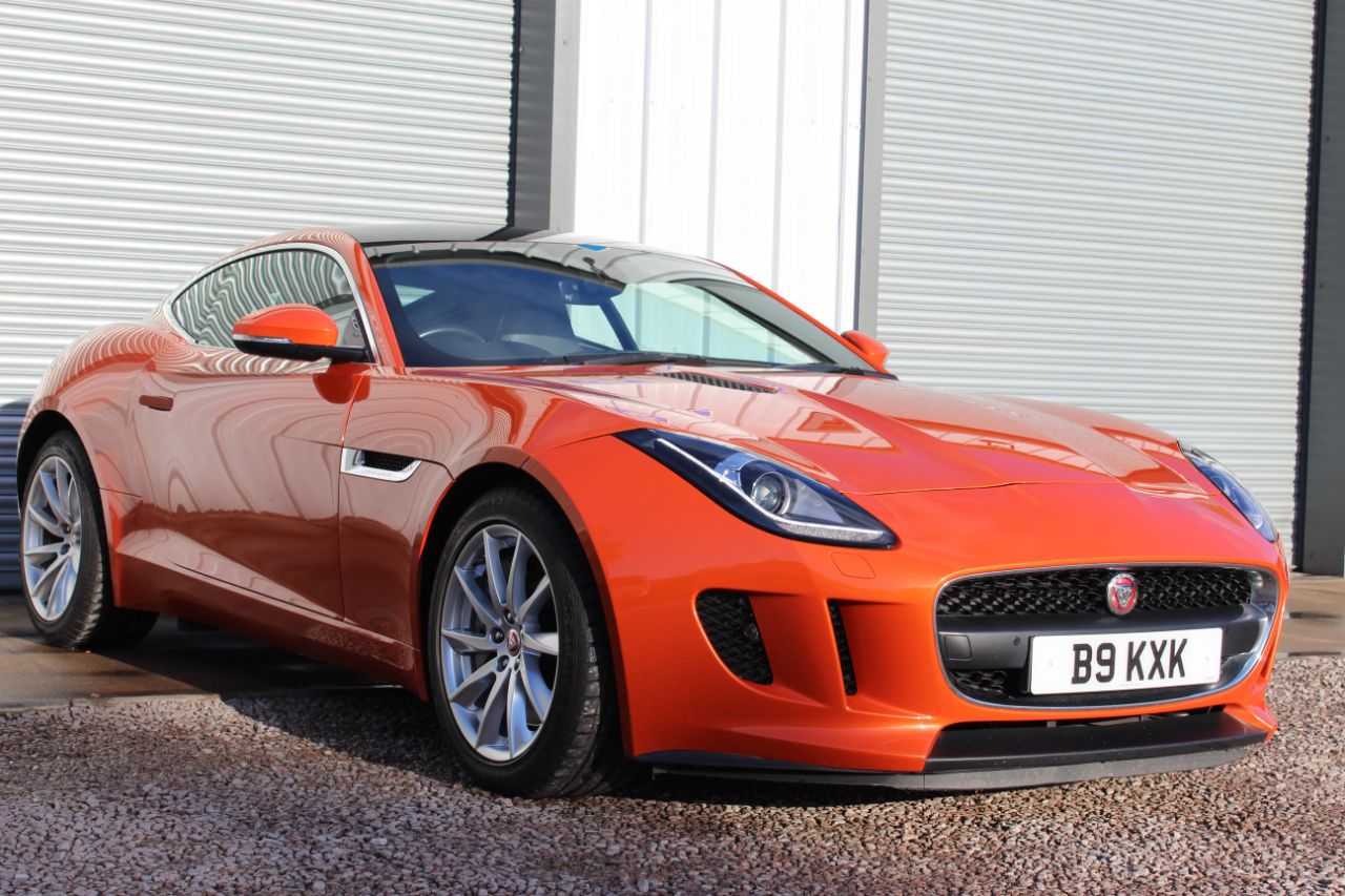 Jaguar F-Type 3.0 Supercharged V6 2dr Auto Coupe Petrol Orange at Concours Motor Company Solihull