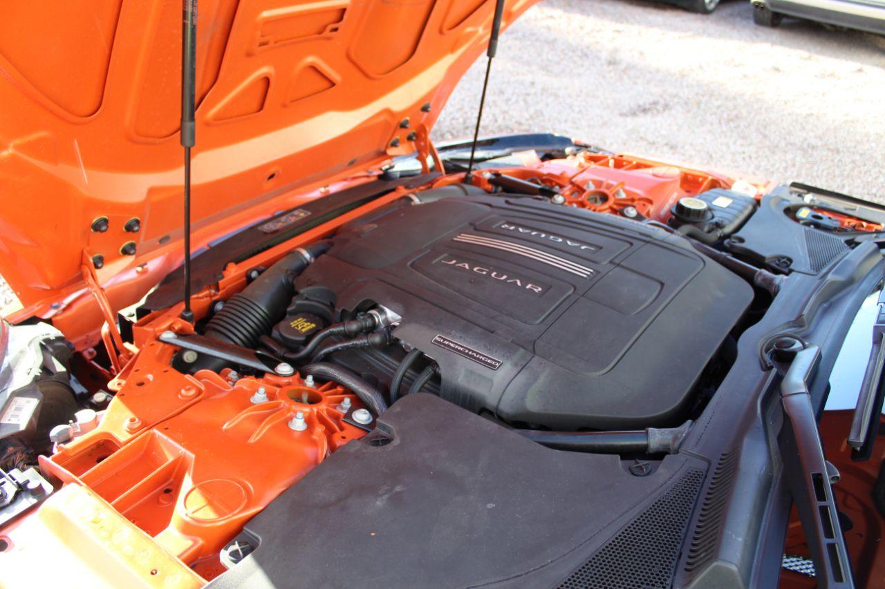 Jaguar F-Type 3.0 Supercharged V6 2dr Auto Coupe Petrol Orange