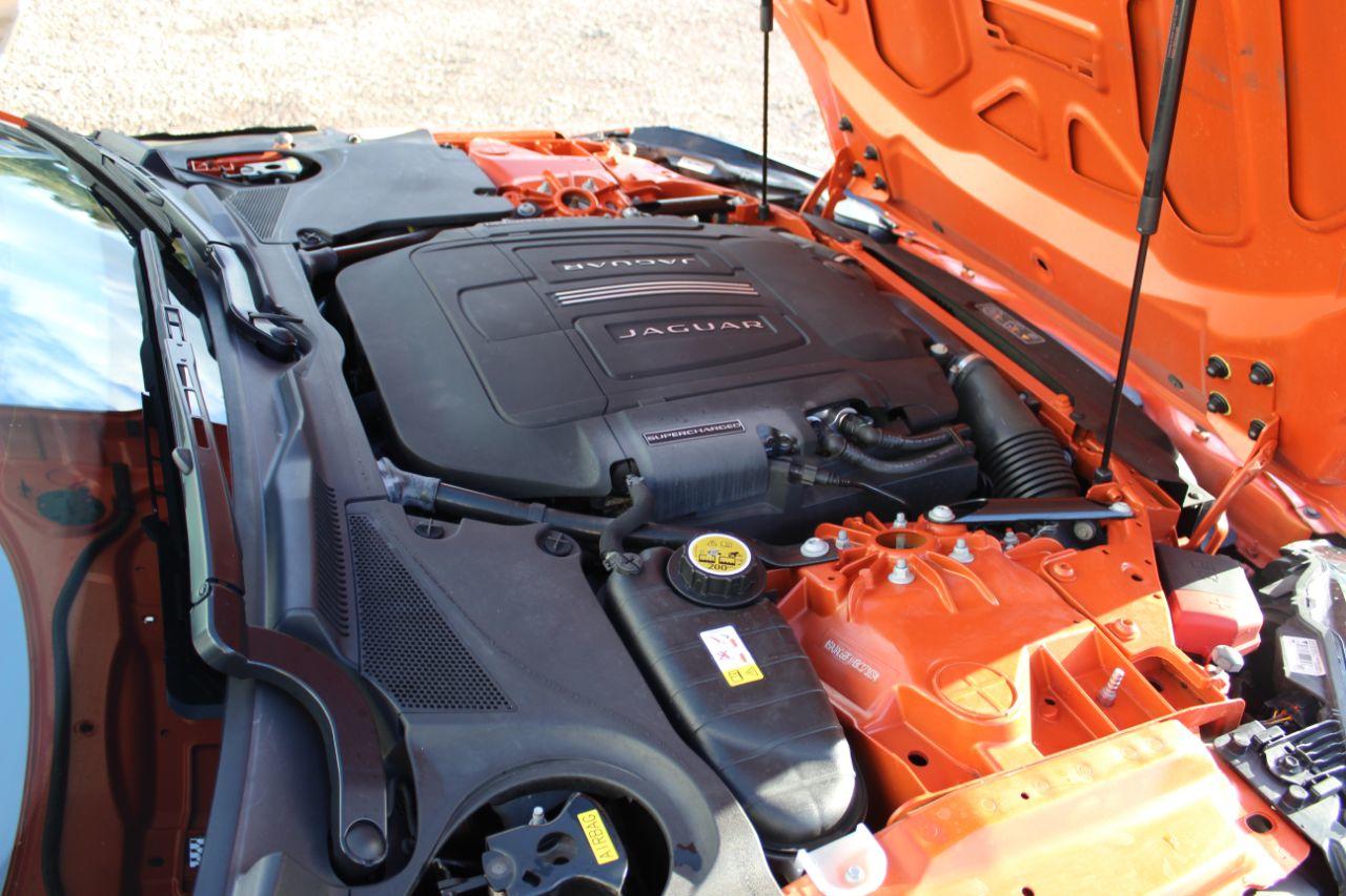 Jaguar F-Type 3.0 Supercharged V6 2dr Auto Coupe Petrol Orange