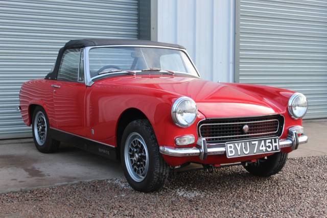 Austin Healey 1.3 Sprite 1275 Convertible Petrol Red